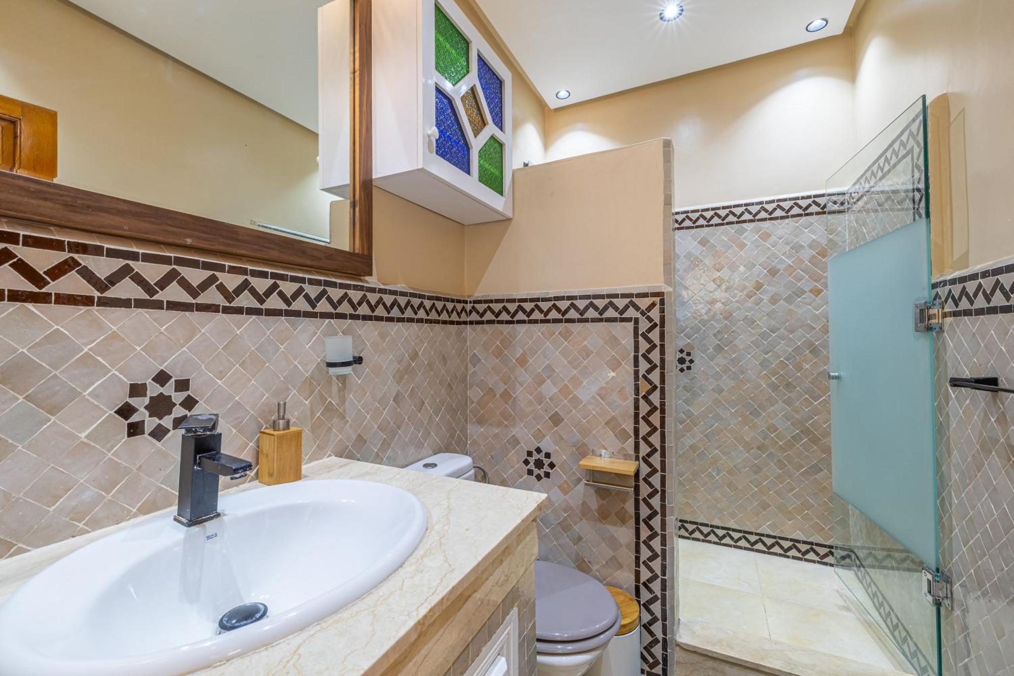 Le Jasmin - Appartement Authentique A Gueliz Marrakesh Exteriör bild